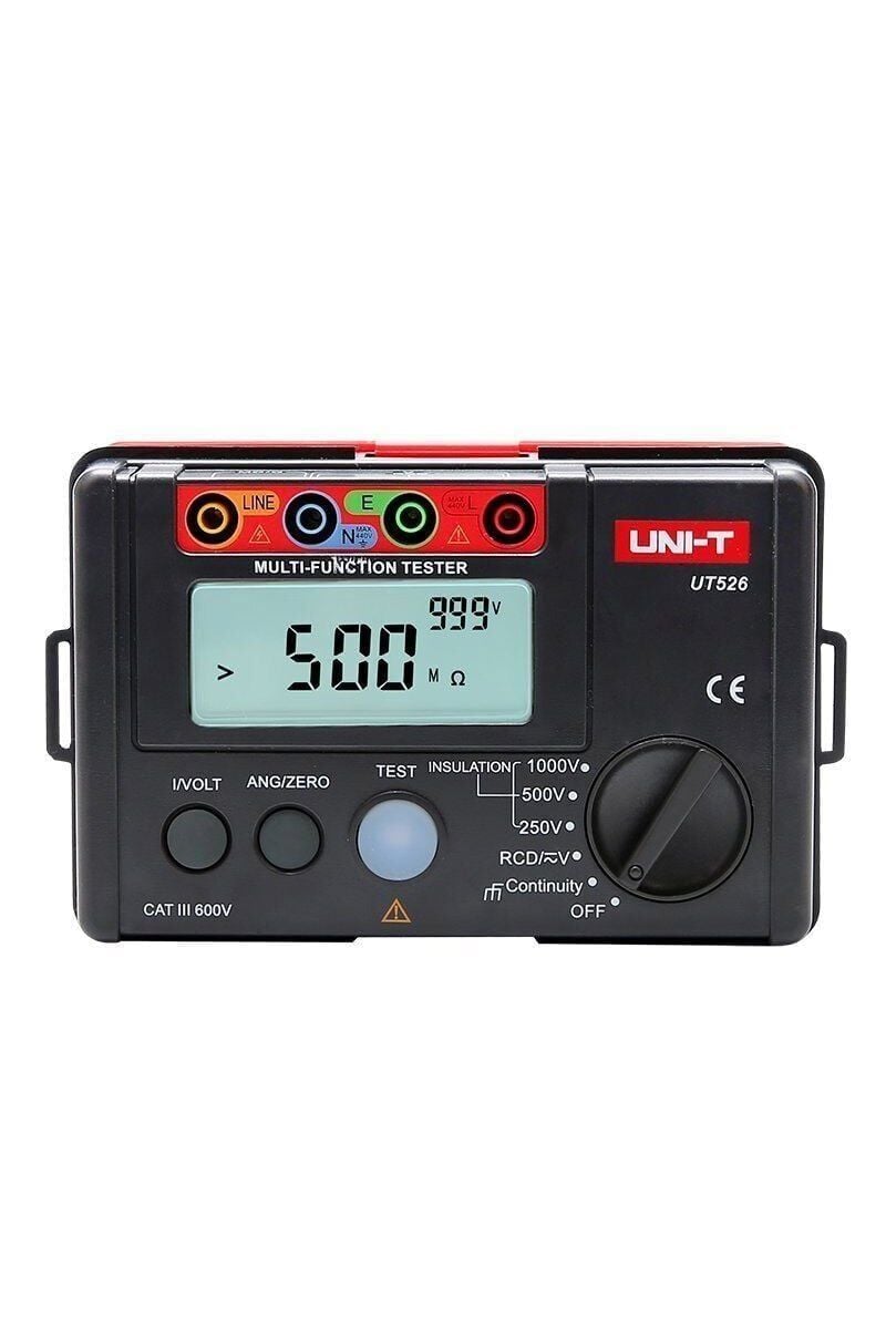 Uni-t UT 526 Kaçak Akım ve İzolasyon Megeri