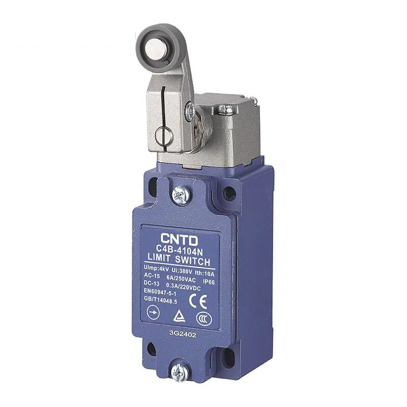 CNTD C4B-4104N Dar Gövde Açısal Kol Makaralı Limit Switch