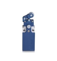 Emas L5K13MİM311R L5 Plastik Gövde 14 mm Metal Makaralı Manivela 1NO+1NC Resetli Sınır Şalter