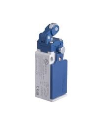 Emas L5K13MİM311R L5 Plastik Gövde 14 mm Metal Makaralı Manivela 1NO+1NC Resetli Sınır Şalter