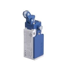 Emas L5K13MİM411R L5 Plastik Gövde 14 mm Metal Makaralı Manivela 1NO+1NC Resetli Sınır Şalter