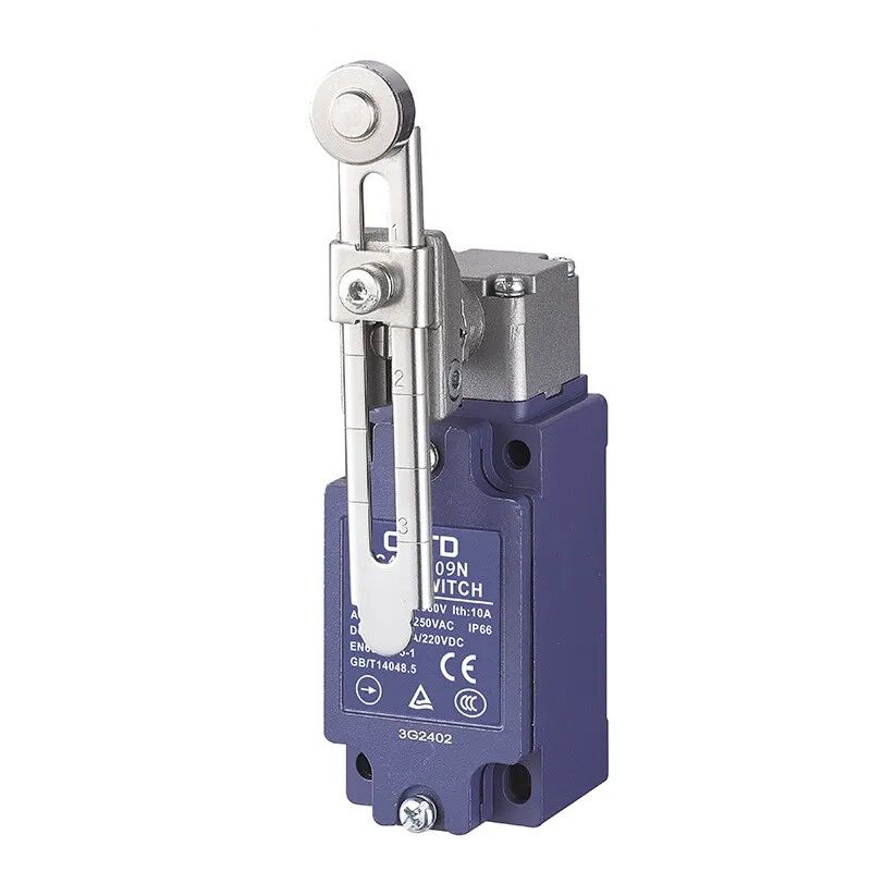 CNTD C4B-4109N Dar Gövde Açısal Kol Ayarlı Metal Makaralı Limit Switch