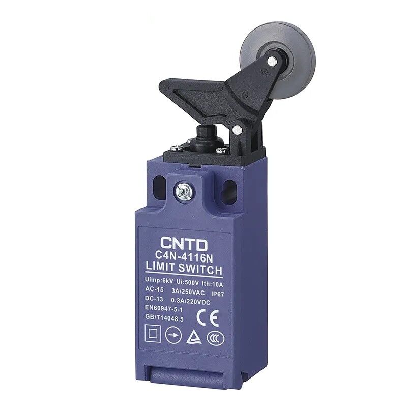 CNTD C4N-4116N Dar Gövde Doğrusal Pimli Kol Büyük Makaralı Limit Switch