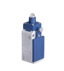 Emas L5K13MUM332R L5 Plastik Gövde 11 mm Metal Makara Pimli 1NO+1NC Resetli Sınır Şalter