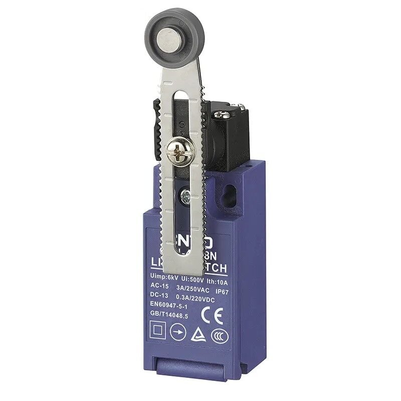 CNTD C4N-4108N Dar Gövde Açılsal Kol Ayarlı Makaralı Limit Switch