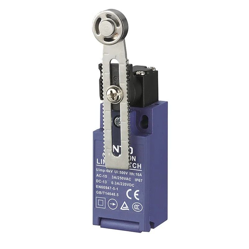 CNTD C4N-4109N Dar Gövde Açılsal Kol Ayarlı Metal Makaralı Limit Switch