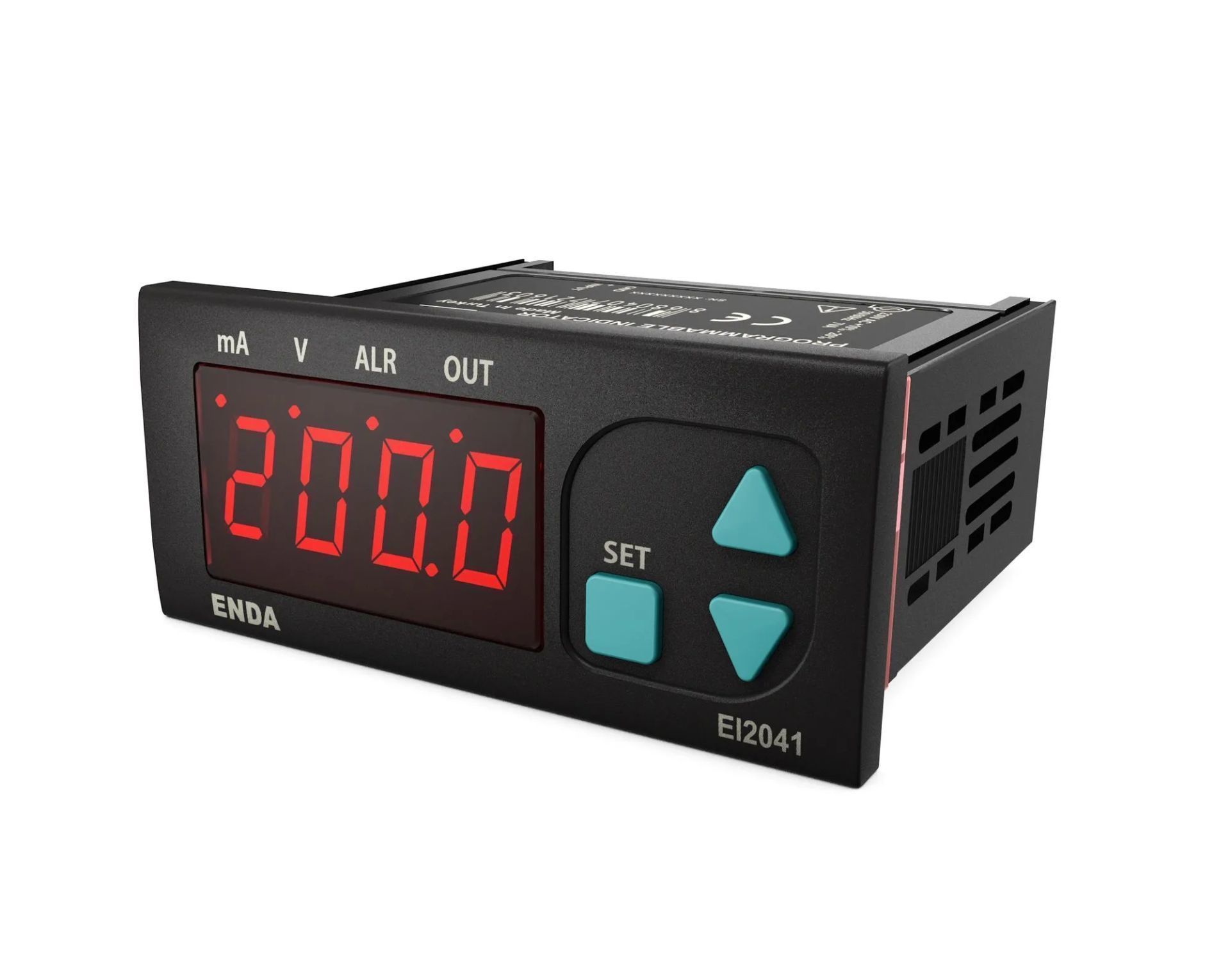 Enda EI2041-LV-2R-RS-24 10-30VDC 8-24VAC Proses Gösterge