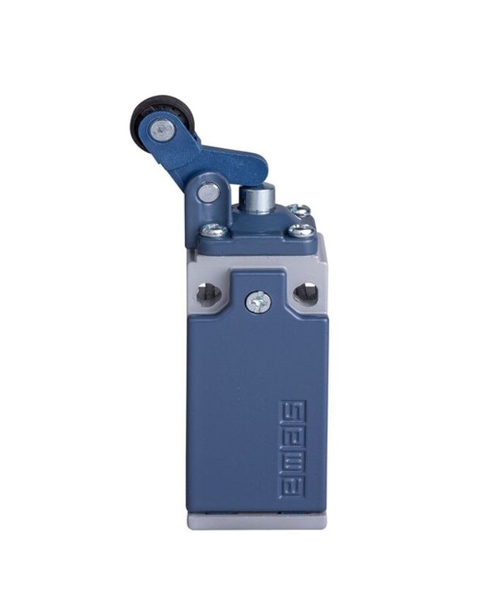 Emas L51K13MİP411 L51 Metal Gövde 14 mm Plastik Makaralı Manivela 1NO+1NC Sınır Şalter