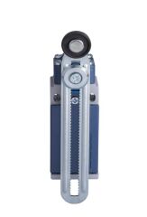 Emas L51K13MEP123 L51 Metal Gövde 18 mm Plastik Ayarlanabilir Kollu Makara 1NO+1NC Sınır Şalter