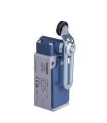 Emas L51K13MEP124 L51 Metal Gövde 18 mm Plastik Ayarlanabilir Kollu Makara 1NO+1NC Sınır Şalter