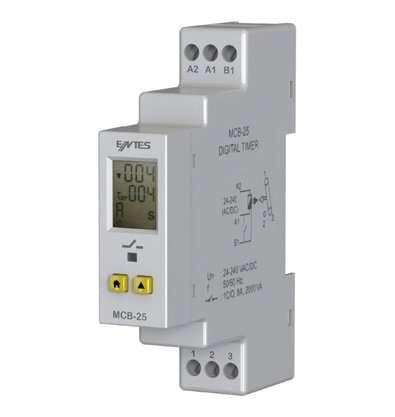 Entes MCB-25 0,1sn-99H LCD Ekranlı Çok Fonksiyonlu Zaman Rölesi