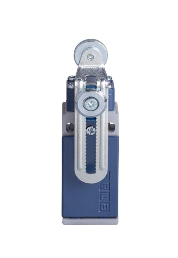 Emas L51K13MEM124 L51 Metal Gövde 18 mm Metal Ayarlanabilir Kollu Makara 1NO+1NC Sınır Şalter