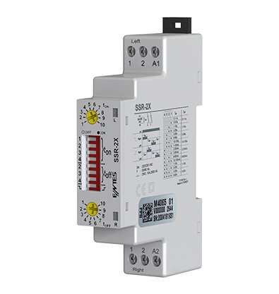 Entes SSR-2X 0,1sn-60H Sağ-Sol Zaman Rölesi
