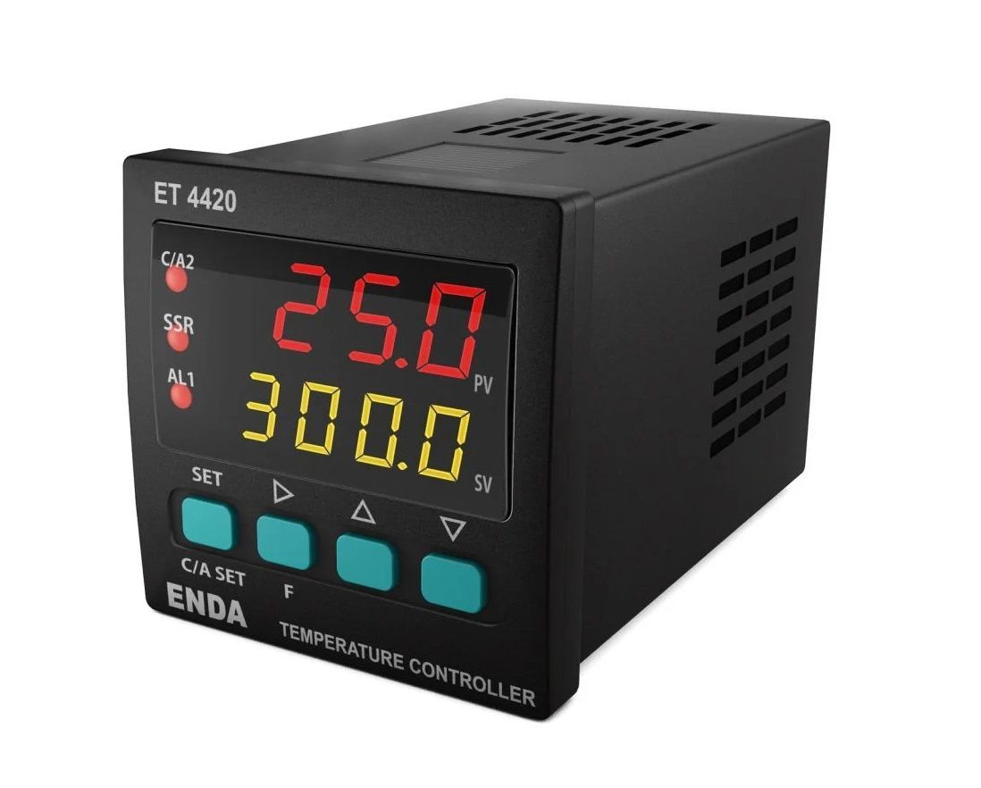 Enda ET4420-LV 10-30VDC 8-24VAC 48x48mm Dijital PID Termostat