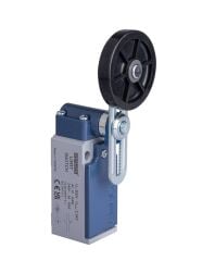 Emas L51K13MEL122 L51 Metal Gövde 50 mm Lastik Ayarlanabilir Kollu Makara 1NO+1NC Sınır Şalter