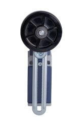 Emas L51K13MEL123A L51 Metal Gövde 50 mm Lastik Ayarlanabilir Kollu Ayarlı Makara 1NO+1NC Sınır Şalter