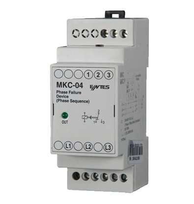 Entes MKC-04 (220-230VAC L-L) Motor Faz Koruma Rölesi