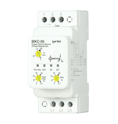 Entes MKC-06 Motor Faz Koruma Rölesi