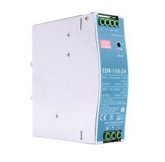 Mean Well EDR-150-24 24VDC 6,5A Ray Tipi Güç Kaynağı