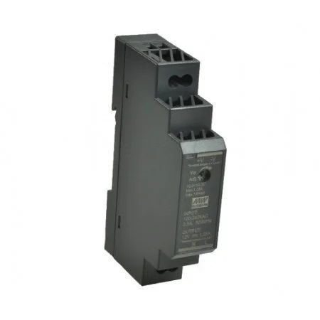 Mean Well HDR-15-24 24VDC 0,63A Ray Tipi Güç Kaynağı