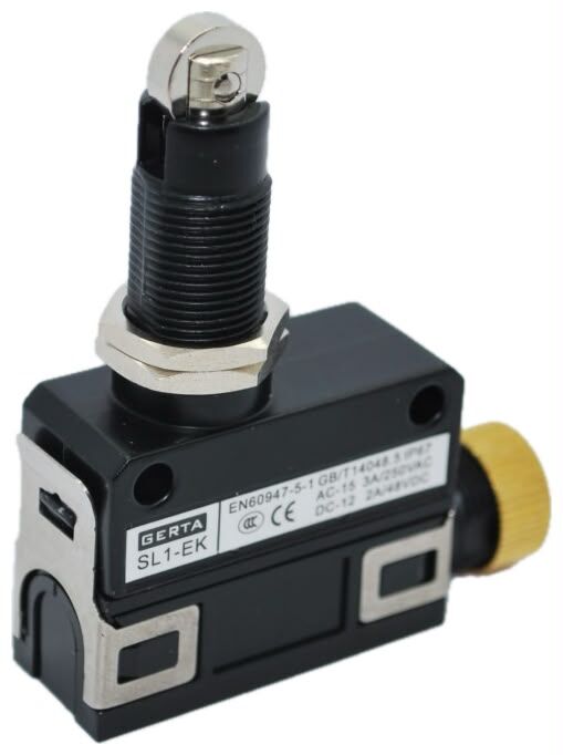 Gerta SL1-EK Yüksek Makaralı Pim Mikro Switch