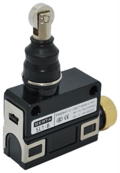 Gerta SL1-B Yüksek Makaralı Pim Kauçuk Korumalı Mikro Switch