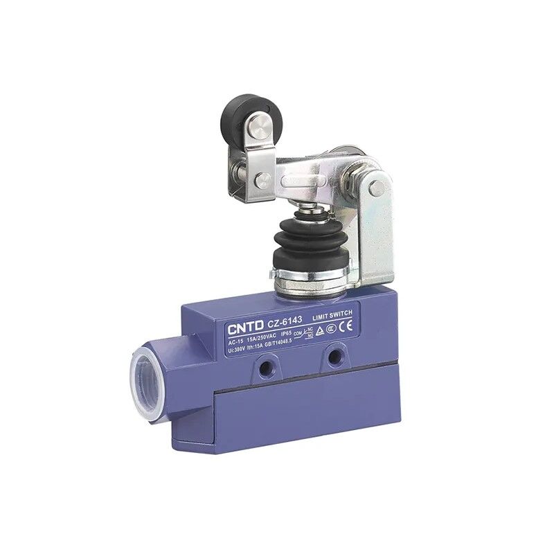 CNTD CZ-6143 Kauçuk Korumalı Devrilen Makaralı Kol Mikro Switch