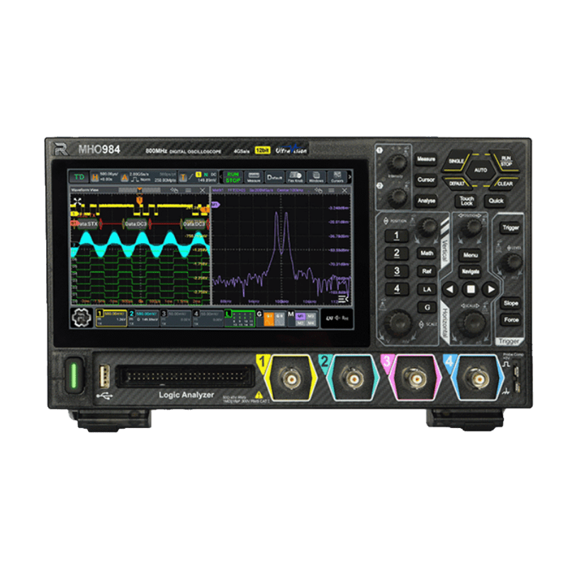 Rigol MHO934 350 MHz 4 Kanallı Sinyal Kaynağı Özellikli Dijital Osiloskop