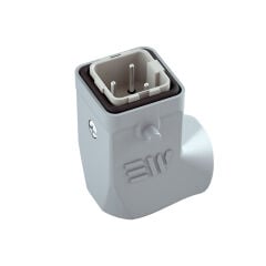 Mete Enerji 403251 3x10 A Alüminyum Çoklu Uzatma Fişi Eğik