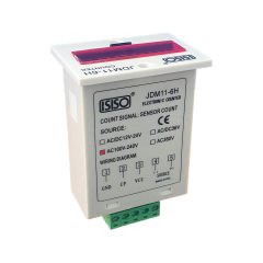 Isıso IJDM11-6H 110-220VAC NPN Sensörlü 6 Haneli Dijital Sayıcı