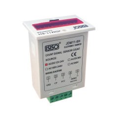 Isıso IJDM11-6H 12-24VAC/DC NPN Sensörlü 6 Haneli Dijital Sayıcı