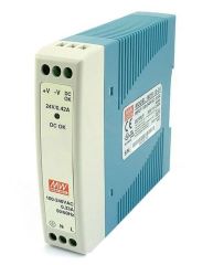 Mean Well MDR-10-24 24VDC 0,42A Ray Tipi Güç Kaynağı
