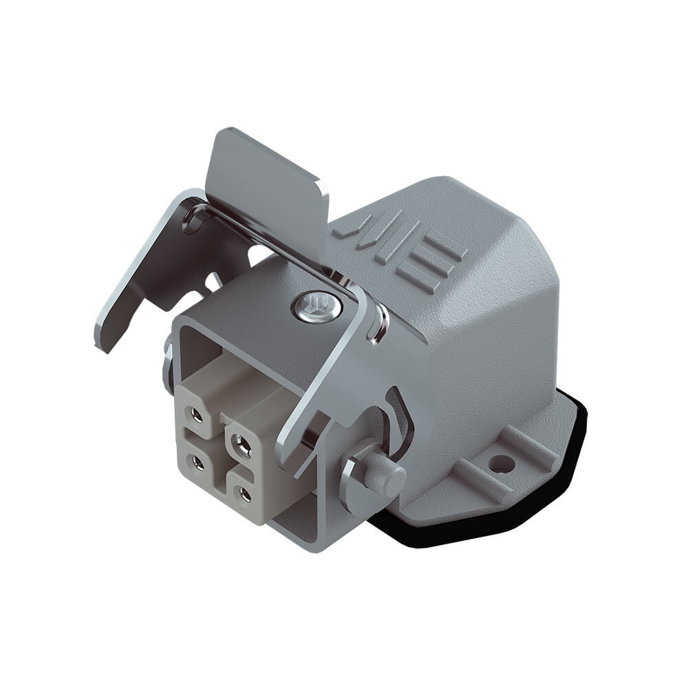 Mete Enerji 403002S 4x10 A Alüminyum Çoklu Makine Prizi Eğik