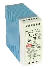Mean Well MDR-60-12 12VDC 5A Ray Tipi Güç Kaynağı
