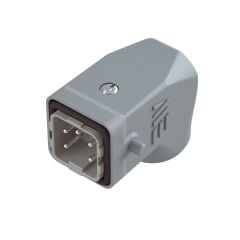 Mete Enerji 403018 5x10 A Alüminyum Çoklu Uzatma Fişi Eğik
