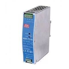 Mean Well NDR-75-48 48VDC 1,6A Ray Tipi Güç Kaynağı