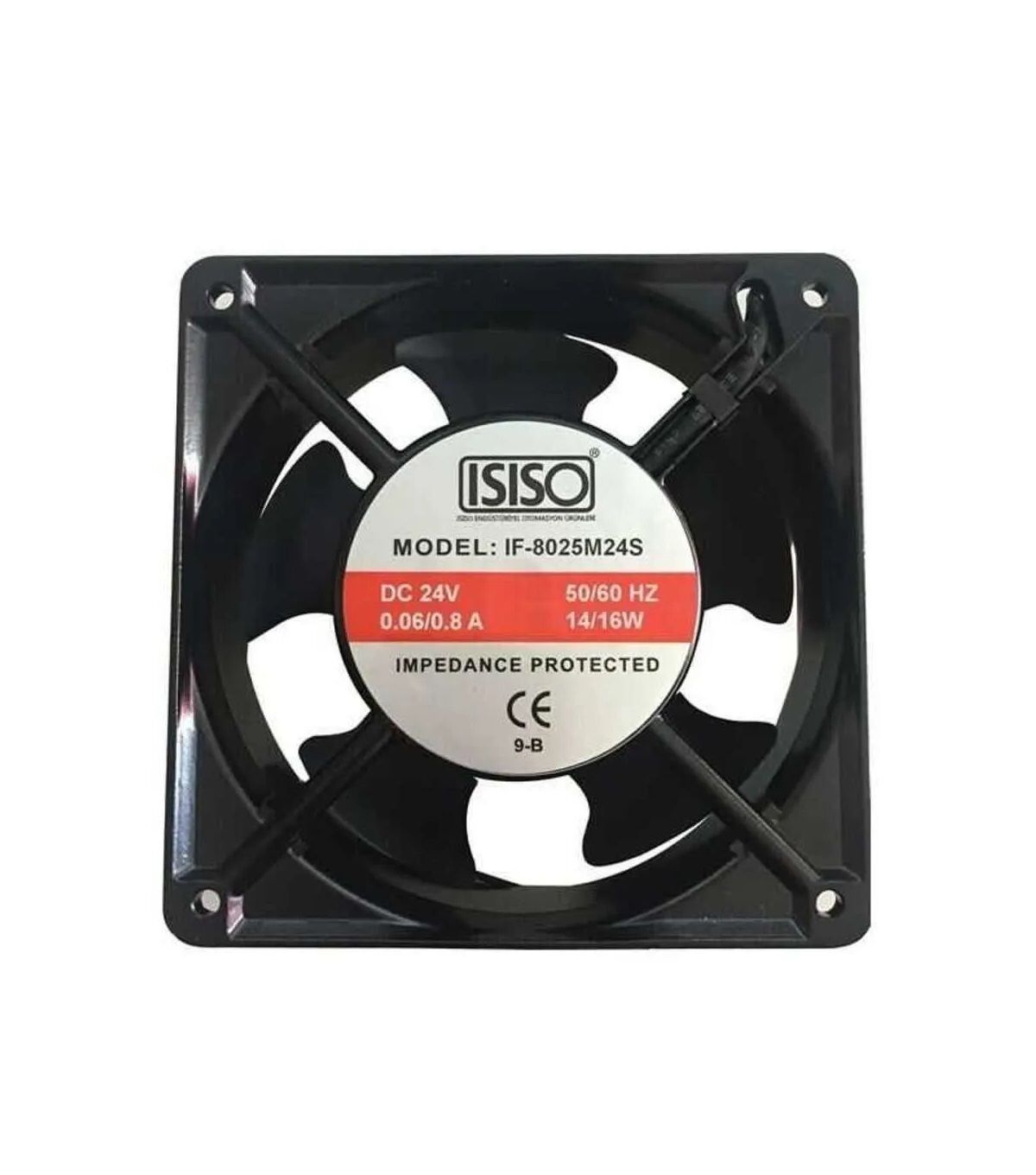 Isıso IF-8025M12S 80x80x25 mm 12VDC Fan