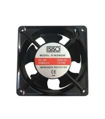 Isıso IF-8025M12S 80x80x25 mm 12VDC Fan