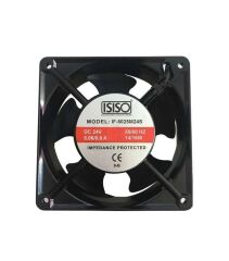Isıso IF-4015M24S 40x40x15 mm 24VDC Fan