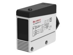 Lanbao PTLT-BC200DNRT3-D Cisimden Yansımalı 2M Algılama NPN NO+NC Terminal Bağlantılı Fotoelektrik Sensör