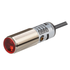 Autonics BRQM3M-PDTA Polarize Reflektörlü 3M Algılama NPN L/D On M18 Metal Kablolu Fotoelektrik Sensör