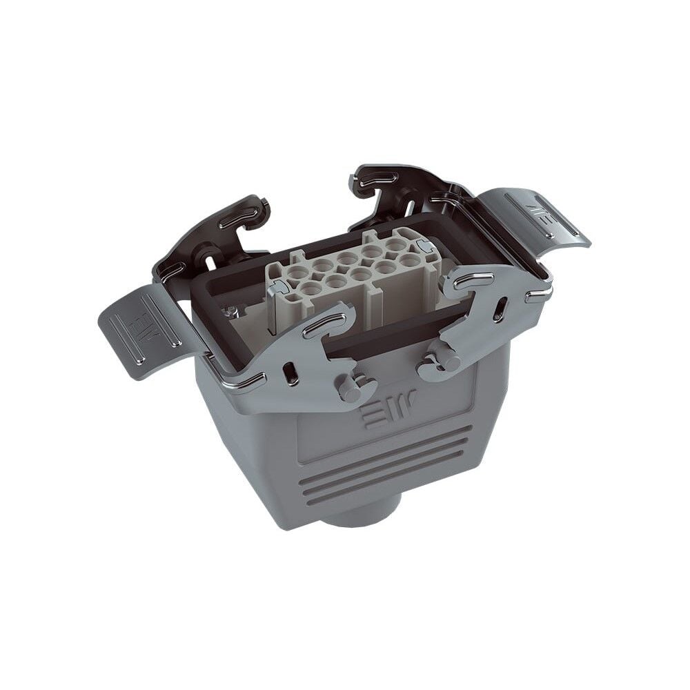 Mete Enerji 403115S 10x16 A Alüminyum Çoklu Uzatma Prizi Üst Girişli Metal Mandallı