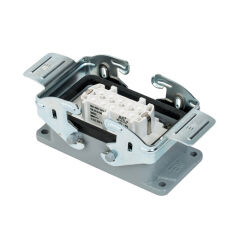 Mete Enerji 403020S 10x16 A Alüminyum Çoklu Makine Prizi Metal Mandallı