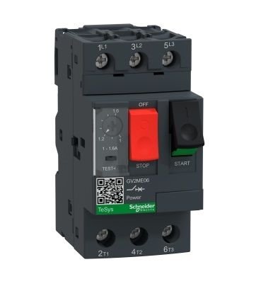 Schneider GV2ME06 1-1,6A Motor Koruma Şalteri