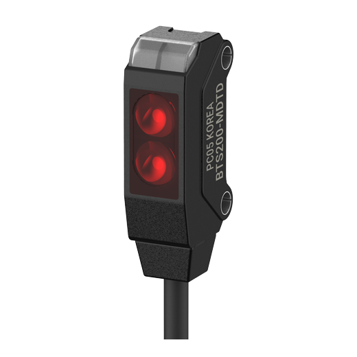 Autonics BTS200-MDTD-P Reflektörlü 200mm Algılama PNP Dark On Kablolu Minyatür Fotoelektrik Sensör