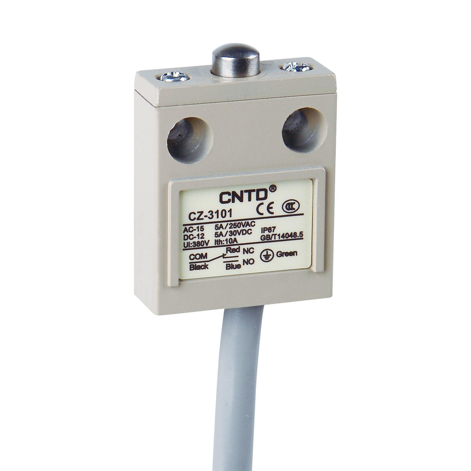 CNTD CZ-3101 Metal Gövde 2M Kablolu IP67 Pimli Limit Switch