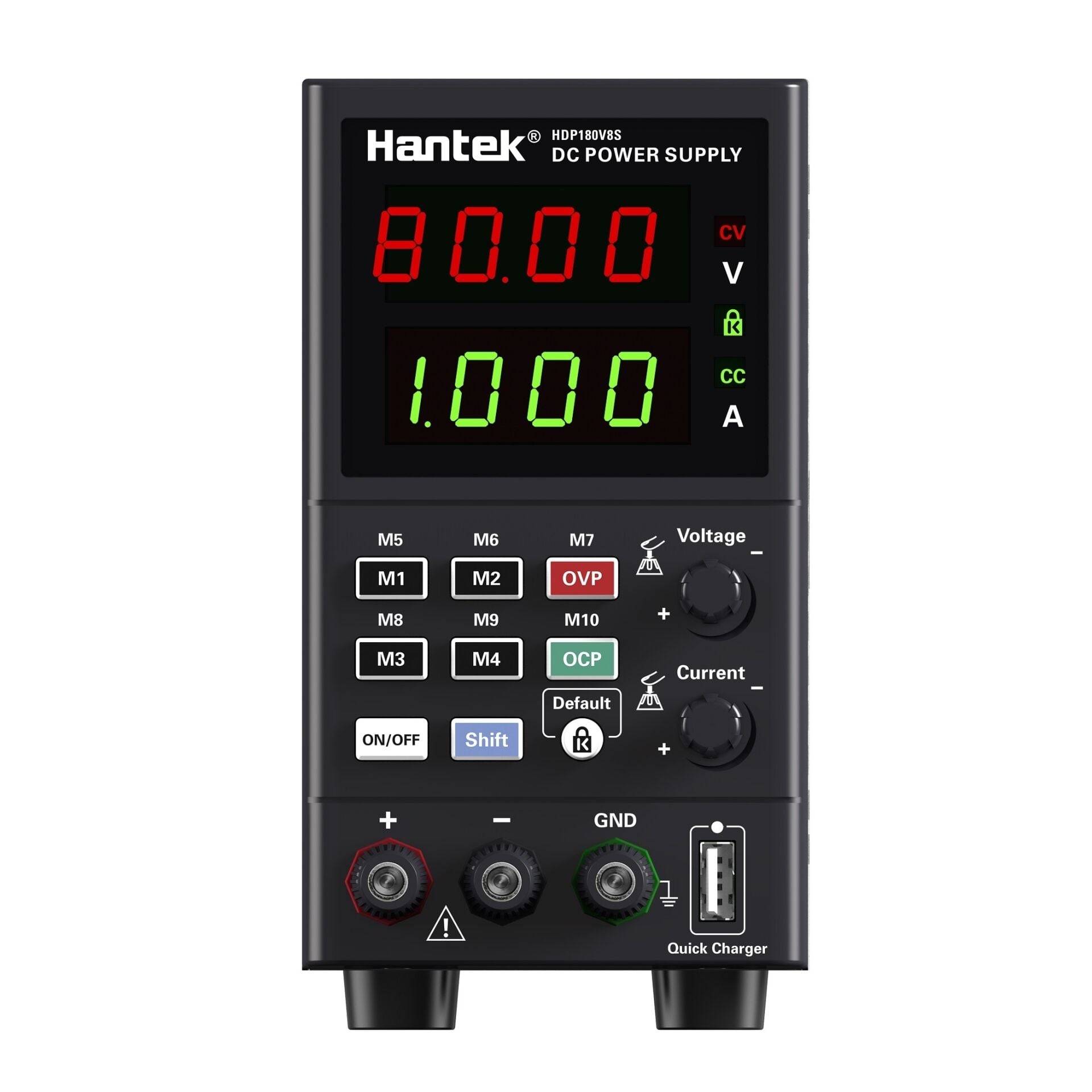 Hantek HDP180V8S 180W 80V 8A Programlanabilir DC Güç Kaynağı