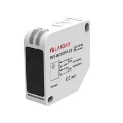 Lanbao PTET-BC200DFB-E2 Cisimden Yansımalı 2M Algılama PNP/NPN NO/NC Çıkışlı Konnektörlü Fotoelektrik Sensör