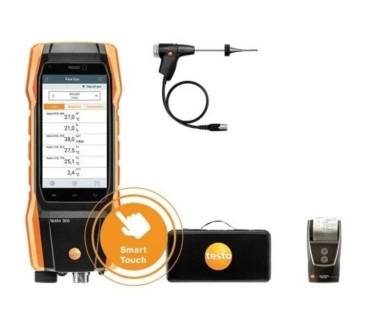 Testo 300 Yazıcılı Baca Gazı Analiz Cihazı