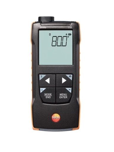 Testo 110 Tek Kanallı NTC ve PT-100 Sıcaklık Ölçüm Cihazı